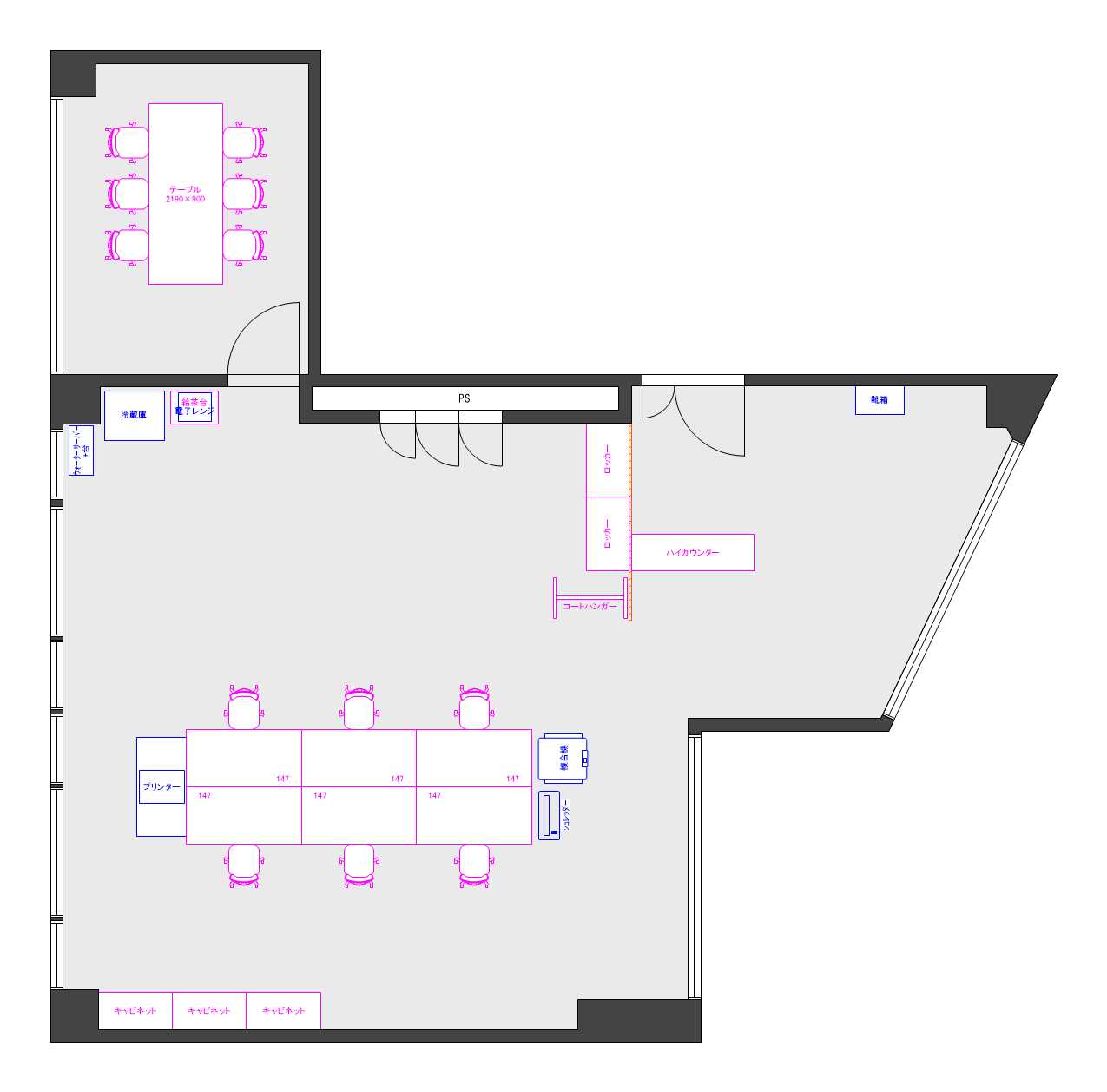 オフィスサンプルレイアウト94