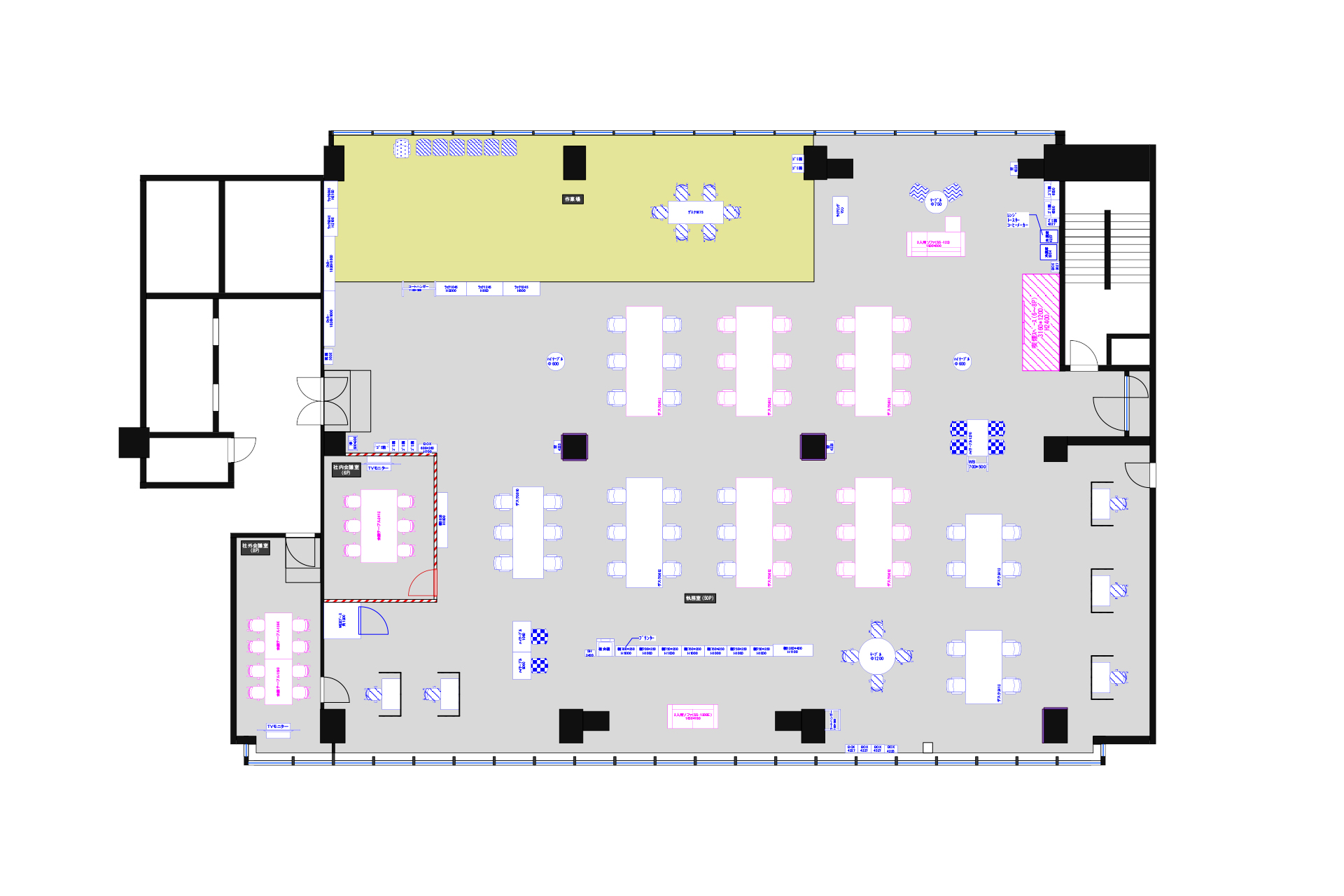 オフィスサンプルレイアウト122