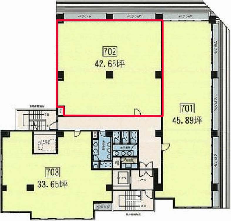 コスモス御苑ビル(カテリーナネオハイツ/モニーレ御苑前)