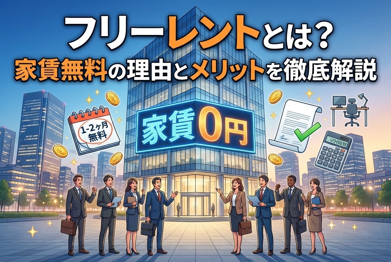 フリーレントとは？家賃無料の理由とメリットを徹底解説