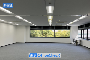 飯田橋駅徒歩7分。新宿区新小川町「S&Sビルディング」3階・最大53坪のオフィス区画