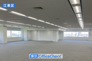 木場駅徒歩2分・免震構造「東京パークサイドビル」11階（293坪・江東区）