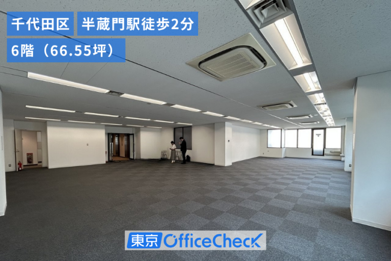澤田麹町ビル 6階｜千代田区・半蔵門駅徒歩2分の賃貸オフィス 66坪 個別空調
