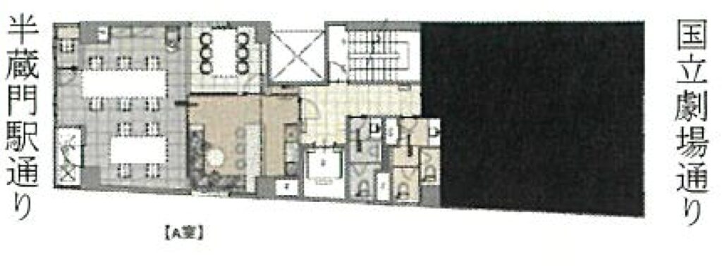 NOVEL WORK 半蔵門 6階B室 図面