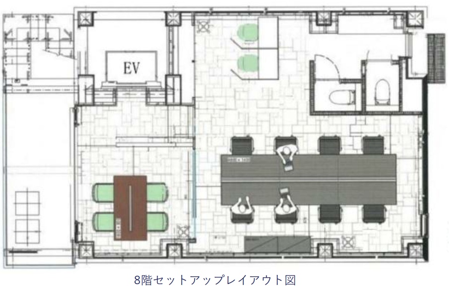 近鉄半蔵門SQUARE 8階 図面