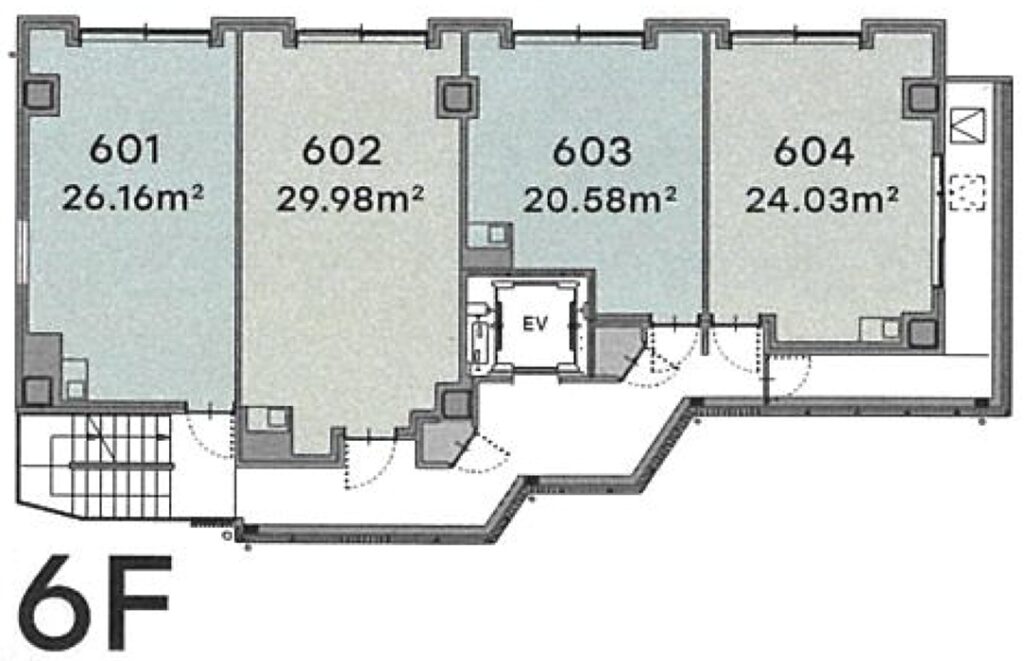 ECLINE 6階図面