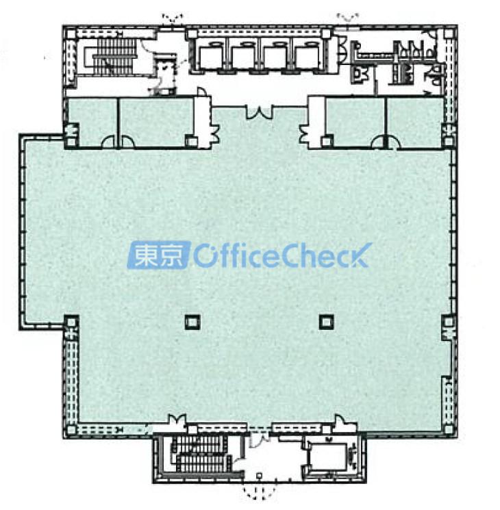 SHINWA BUILDING EAST 12階平面図