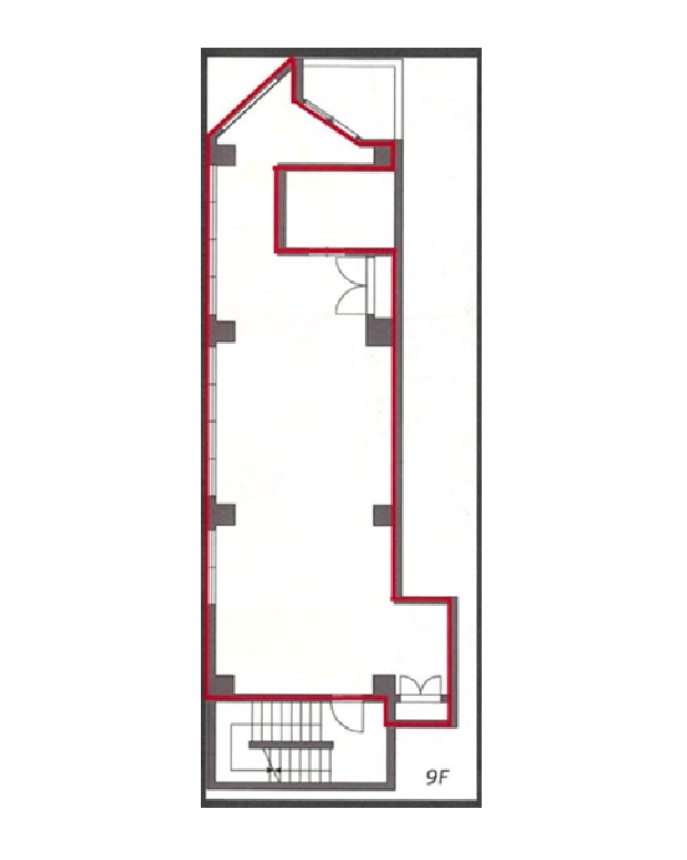ADW日本橋人形町 9階 レイアウト図